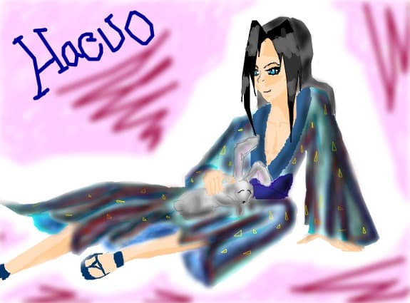 Hacuo(din naruto) &amp;amp;amp; un  iepuras