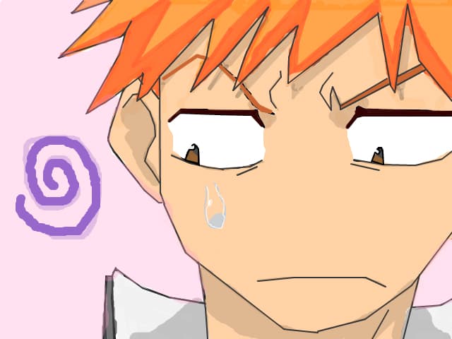 ichigo din bleach :)):)):))
