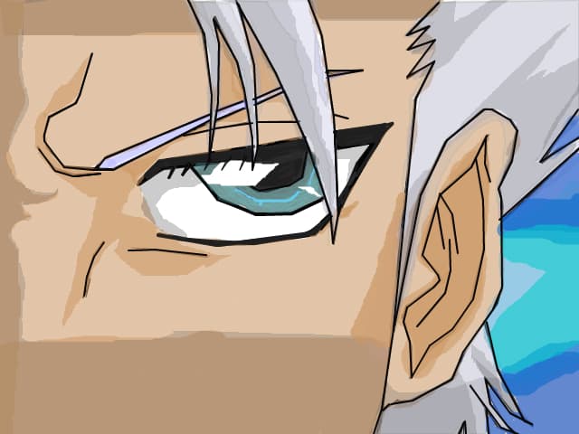 hitsugaya toshiro (bleach) nu stiu ce am de 2 zile imi vine sa desenez numai din bleach :))