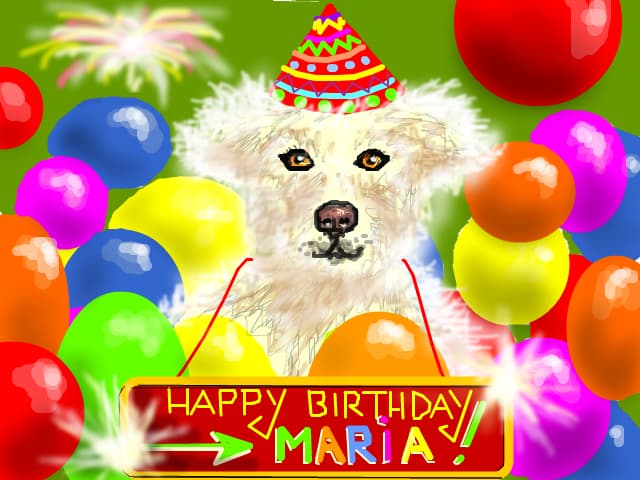 Happy Birthday Maria!