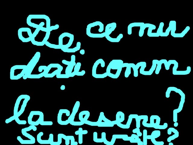 de ce nu dati comm la desene sunt urate??