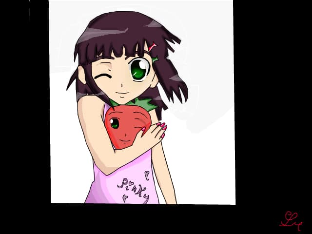 anime love strawberry