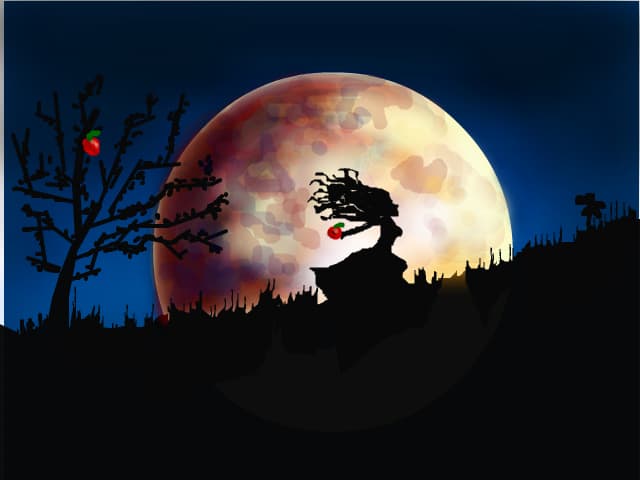.. cand e luna plina