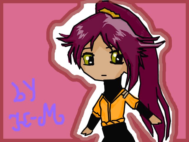 chibi-yoruichi (bleach) l-am terminat :)