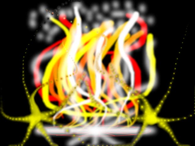 Magic circle of fire