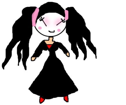 pucca in pelerina neagra