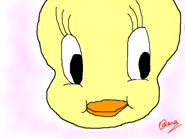 Caricatura Tweety