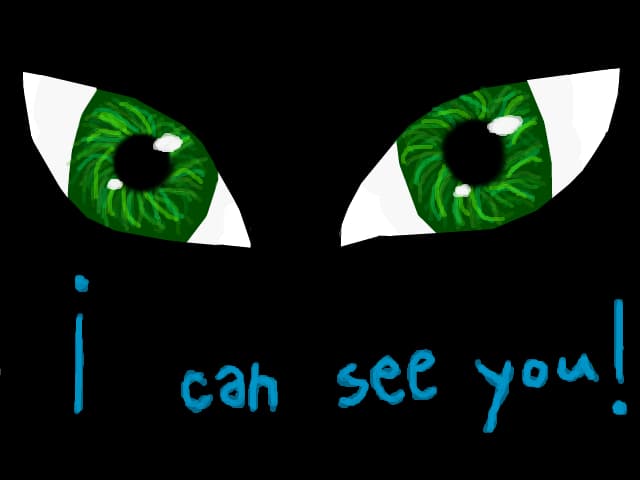 I can see you
