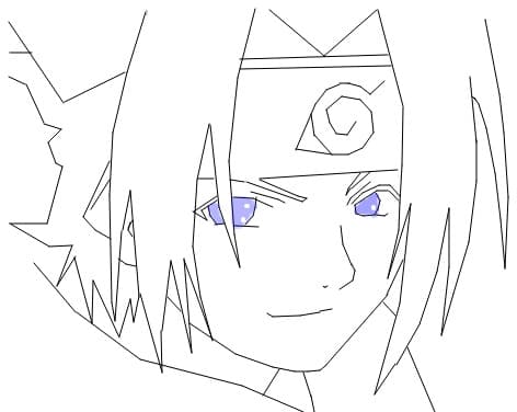 anime sasuke