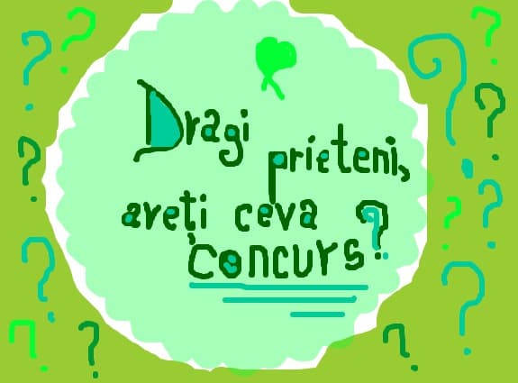 Aveti concursuri??