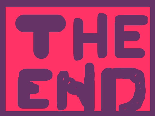 the end