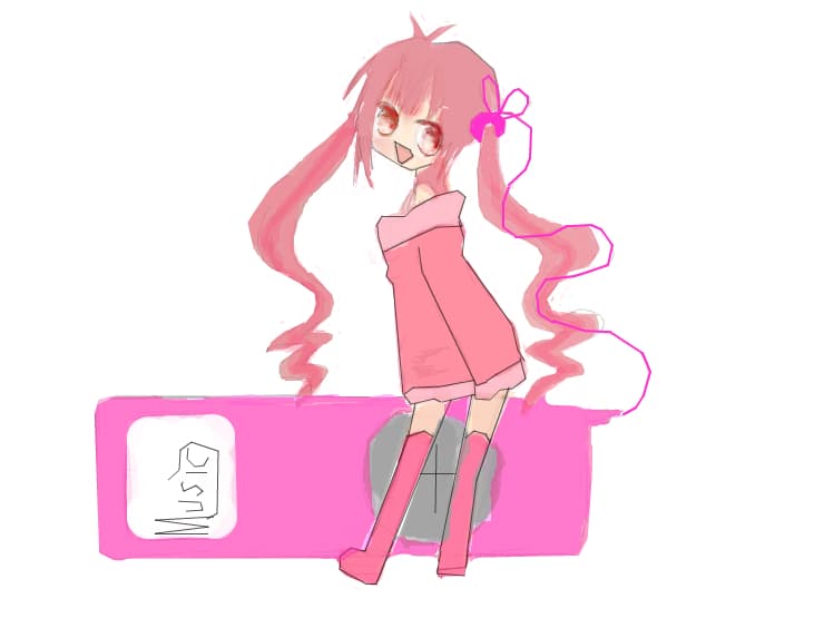Pink iPod....