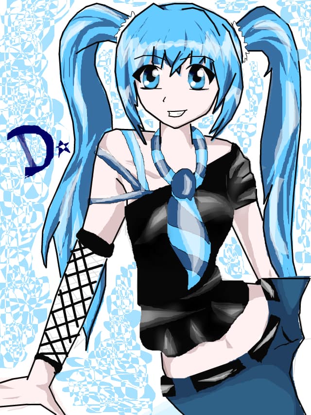 miku hatsune...pt concursul lui CookieFlory