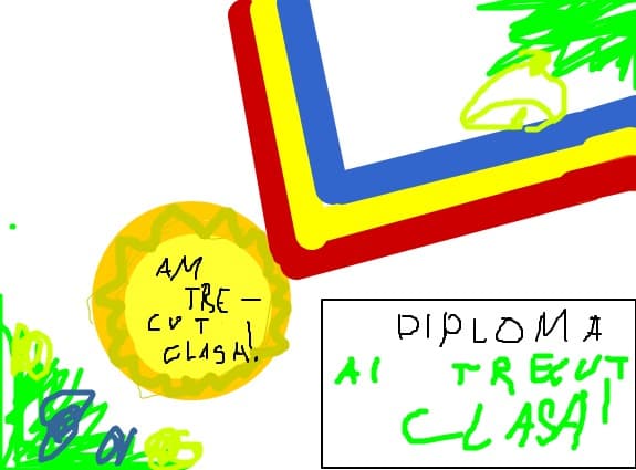 am trecut clasa!