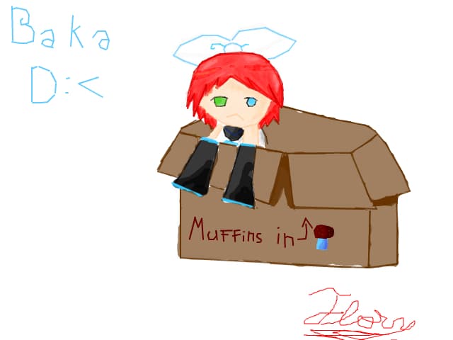 i\'m so a baka D:< , i was tricked Dx