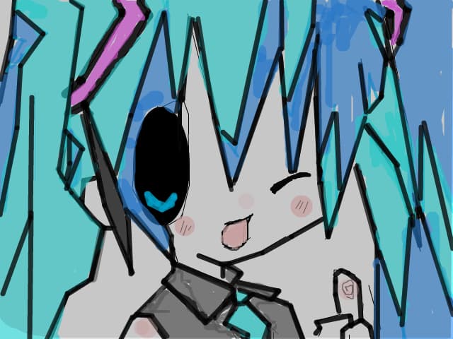 Miku, again :-<