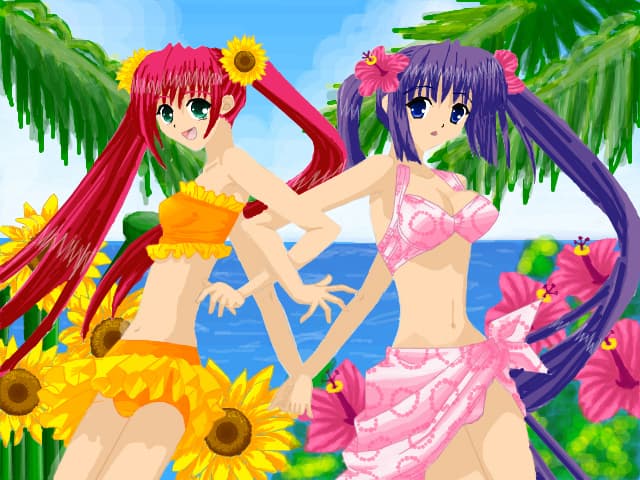 Summer girls!!!! Care fata va place mai mult???:*:*