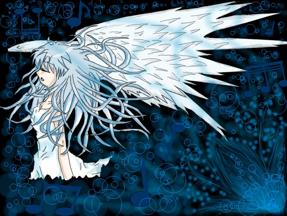 singing anime angel