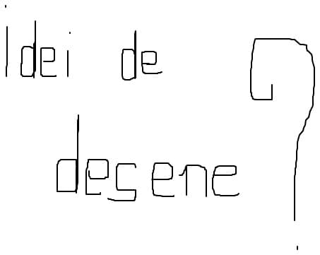 IDEI DE DESENE
