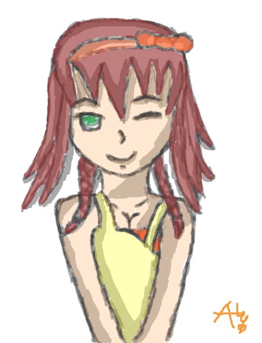 anime kawaii girl
