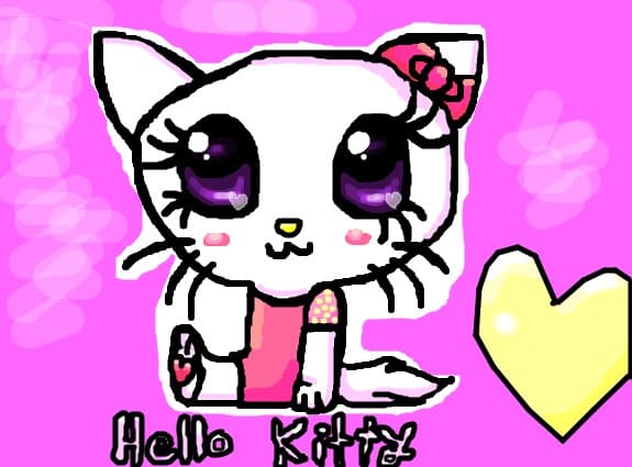 Hello Kitty in stilul meu propriu