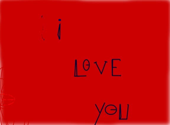 i love you