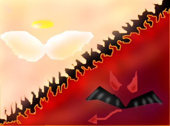 angel and devil