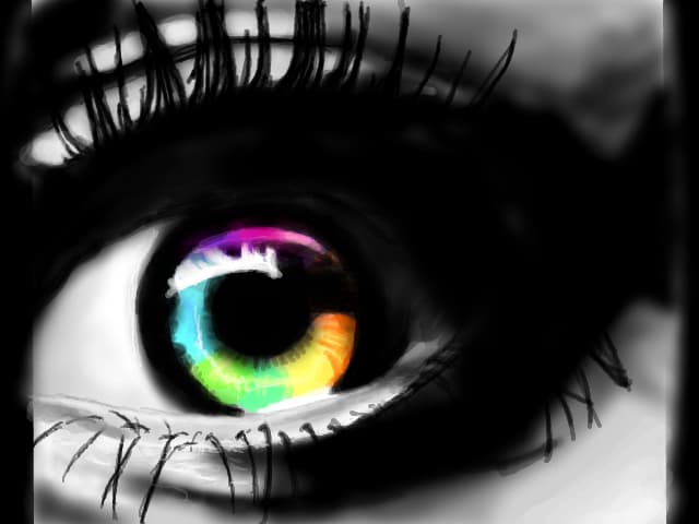 ...I\'m painting my world with my own colors!..