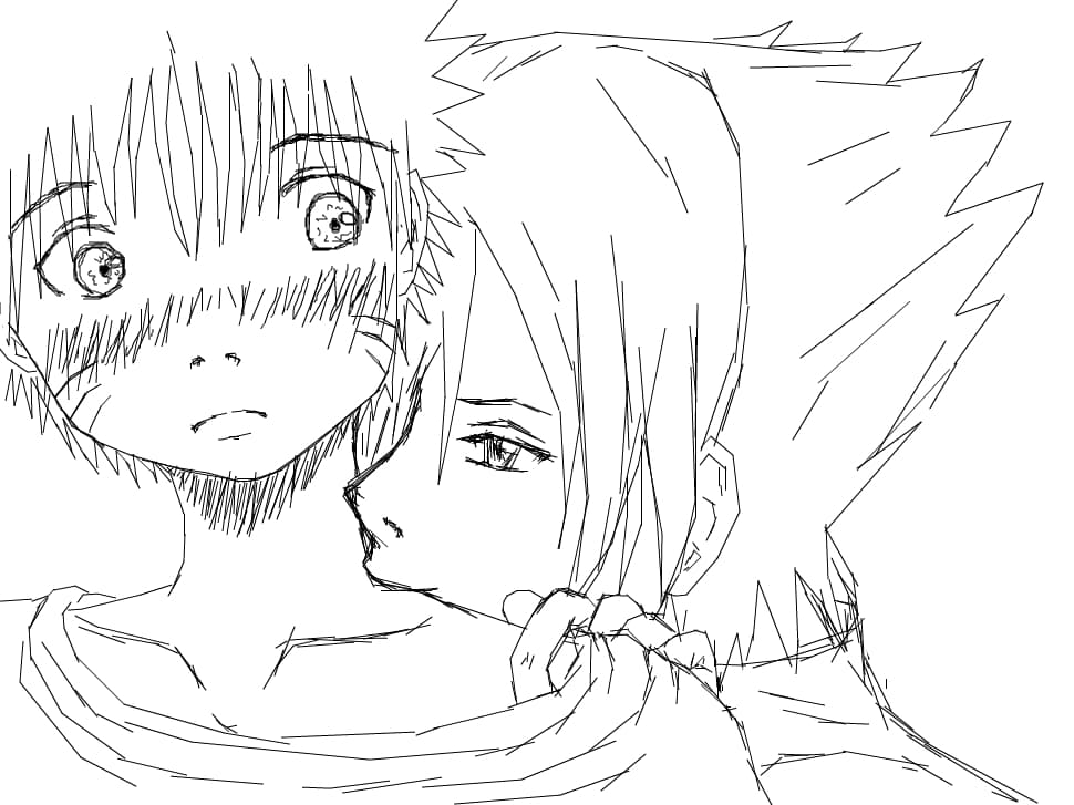 Naruto x Sasuke !!Yaoi