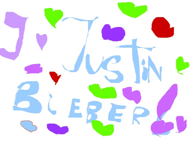 i love justin bieber i am #1 fan