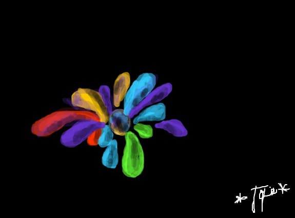 flower: multicolor