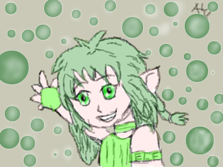 bubble green elf pt ayami^^(terminat)
