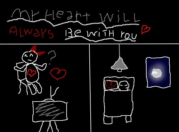 My heart will always be with you