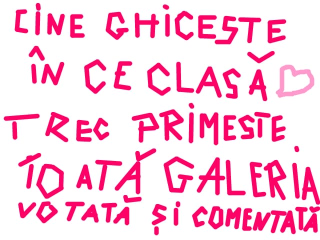 Cine ghicConcurs