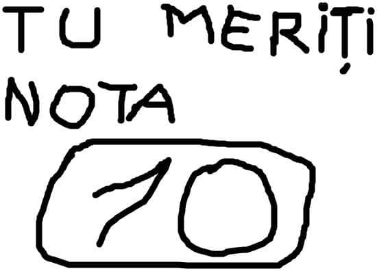 tu meriti nota 10