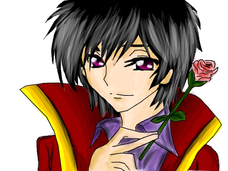 a flower for a beautiful girl ^^