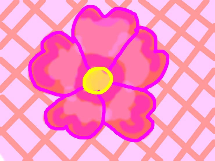 floarea roz