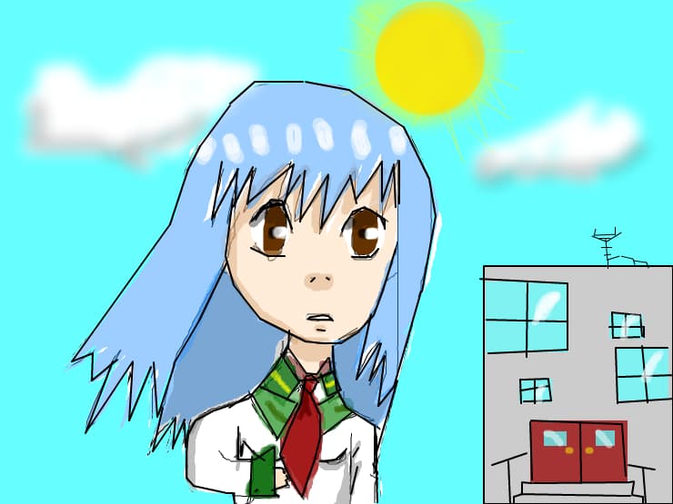 anime high school girl