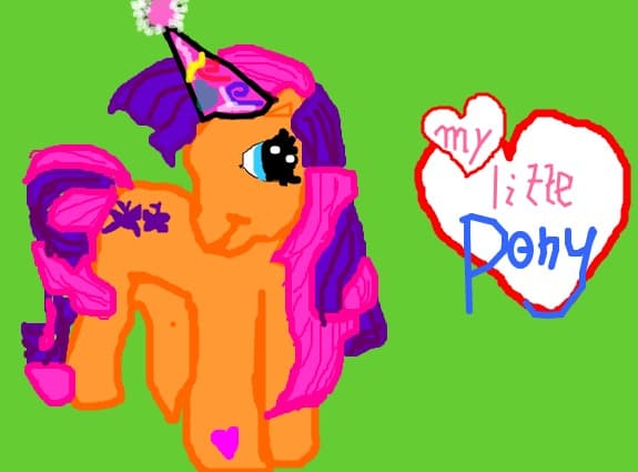 my little pony pregatit de petrecere