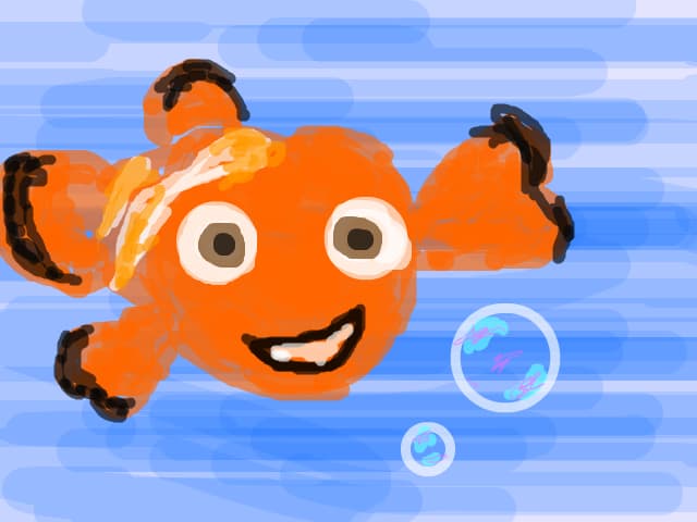 clown fish pentru concursul lui alex_love_misa