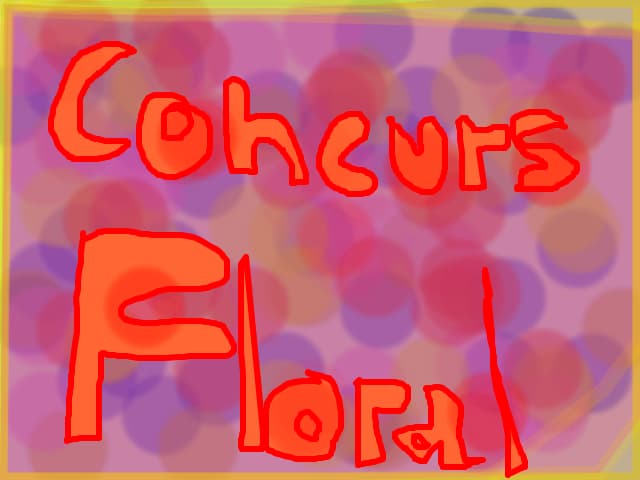 concurs floral