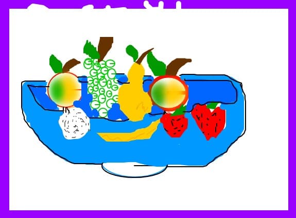 Cos cu fructe
