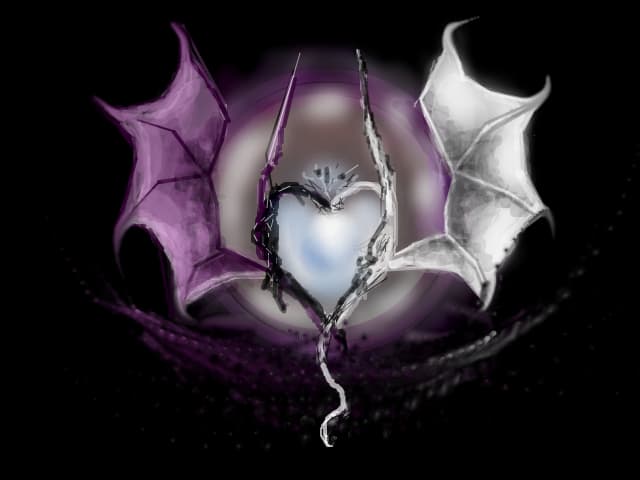 my heart is flying into two parts..which is better?