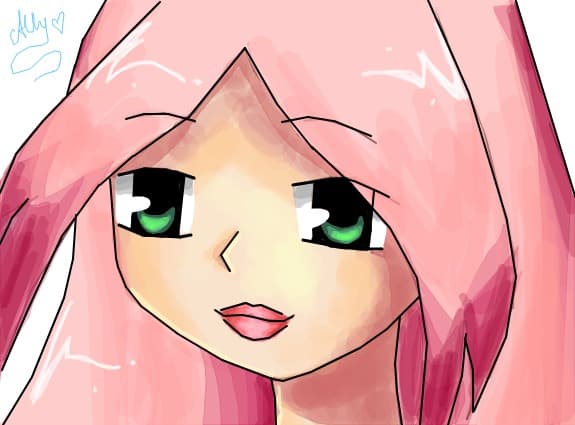 Anime Pink Girl~