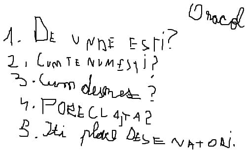 oRACOL Ca Sa nE cUNOaSTEM MAi Bn