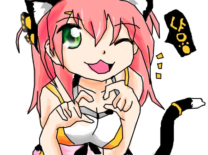 Anime neko girl