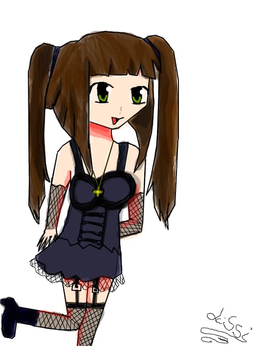eu imbracata pt balul lui Mizuki_Scumpika