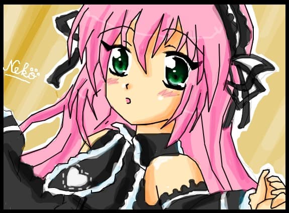 Anime pink girl 4 all
