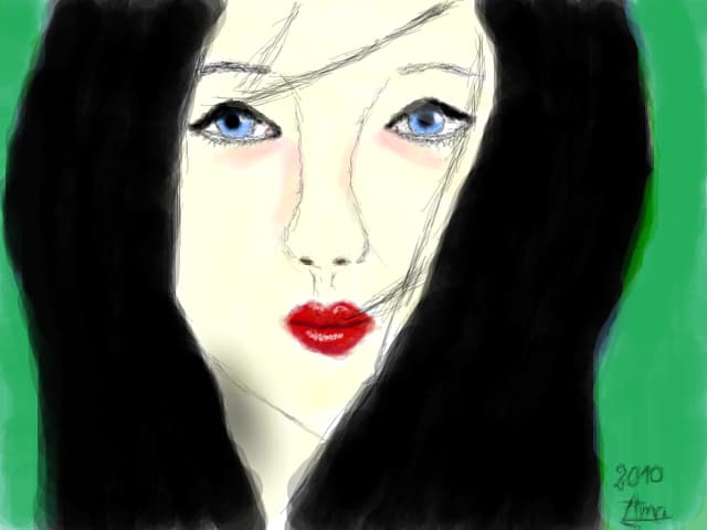 Sayuri (portret) din filmul Memoirs of a geisha