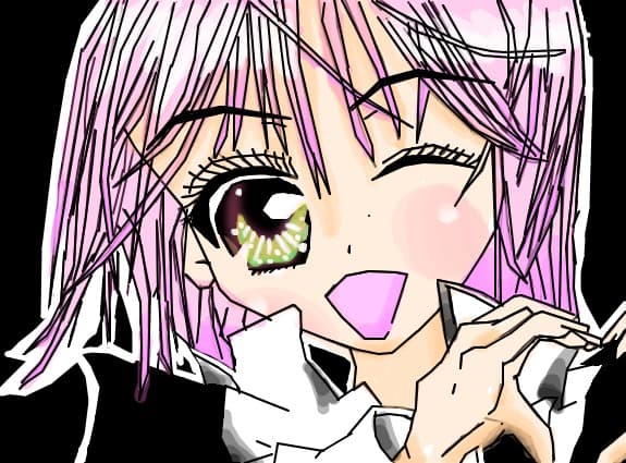 Amu Hinamori...Primul mew desen.:x.